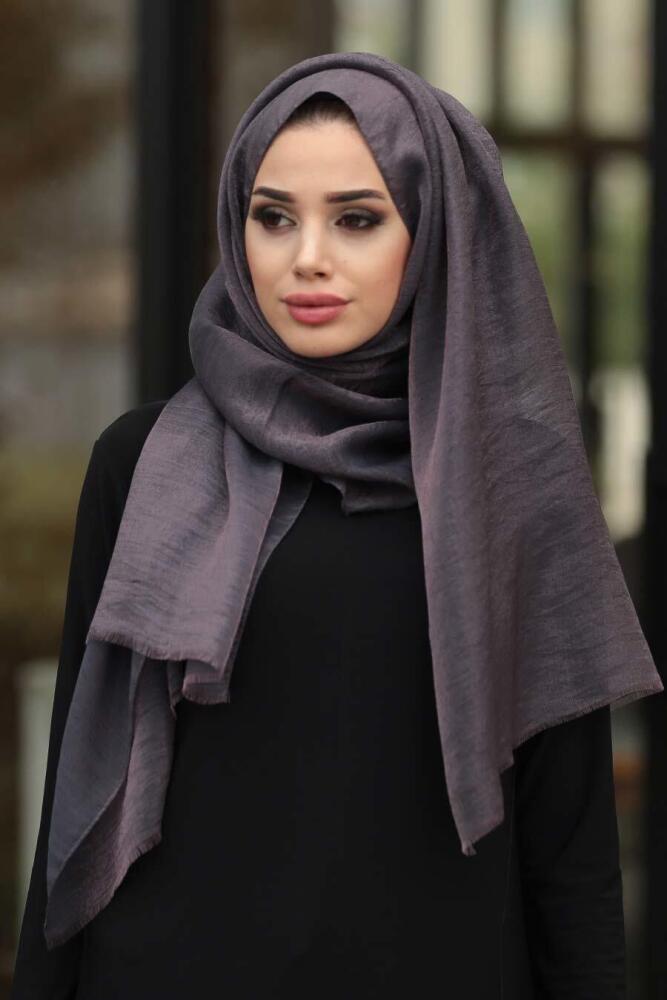 Silvery Purple Shawl 7514MOR - 1