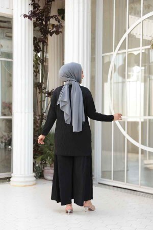 Siyah Tesettür İkili Takım 12941S - 4