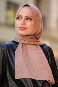 Skin Color Hijab Shawl 5077TEN - Thumbnail