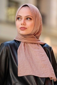 Skin Color Hijab Shawl 5077TEN - Thumbnail