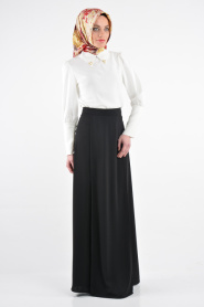 Skirt - Black Hijab Skirt 2025S - Thumbnail