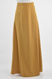Skirt - Mustard Hijab Skirt 2025HR - Thumbnail