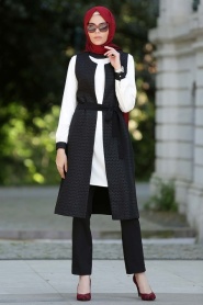 STILL - Black Hijab Tunic 5512S - Thumbnail
