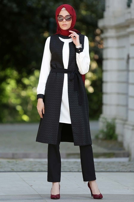 STILL - Black Hijab Tunic 5512S