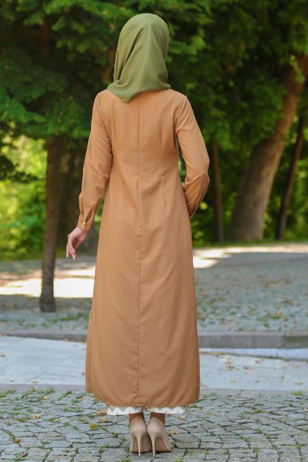 STILL - Etek /Tunik Camel Tesettür Takım 5452C - 2