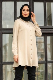 Stone Hijab Tunic 501TAS - Thumbnail
