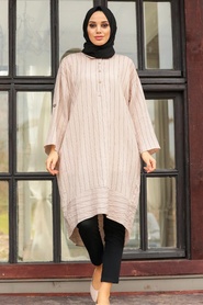 Stone Hijab Tunic 5350TAS - Thumbnail