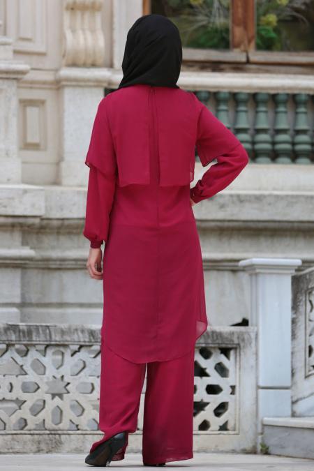 Suit - Cherry Hijab Suit 51770VSN - 3