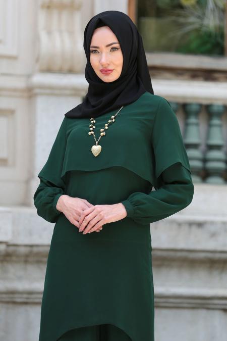 Suit - Green Hijab Suit 51770Y - 2