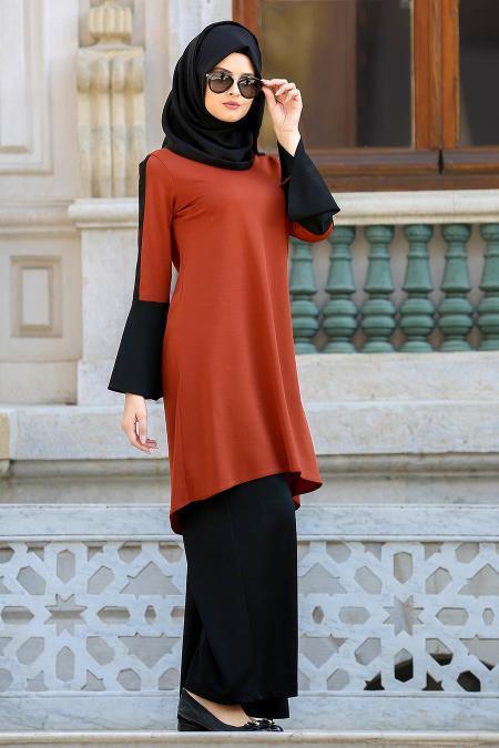 Suit - Tile Hijab Suit 53240KRMT - 2