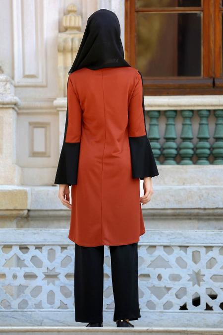 Suit - Tile Hijab Suit 53240KRMT - 3