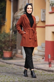 Sunuff Colored Hijab Jacket 5602TB - Thumbnail