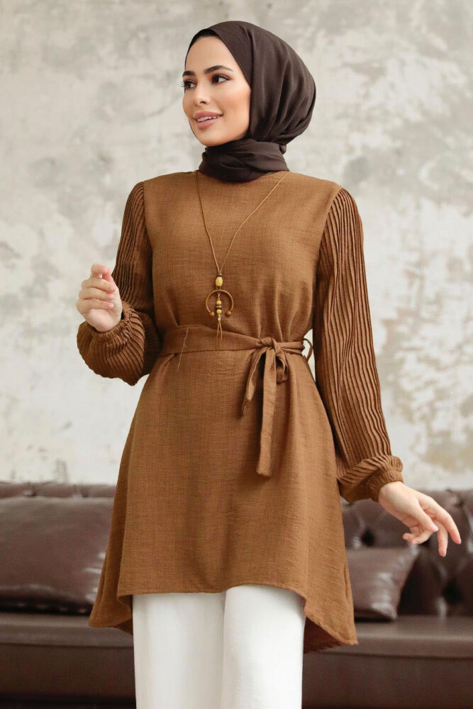 Sunuff Colored Women Tunic 41221TB - 1