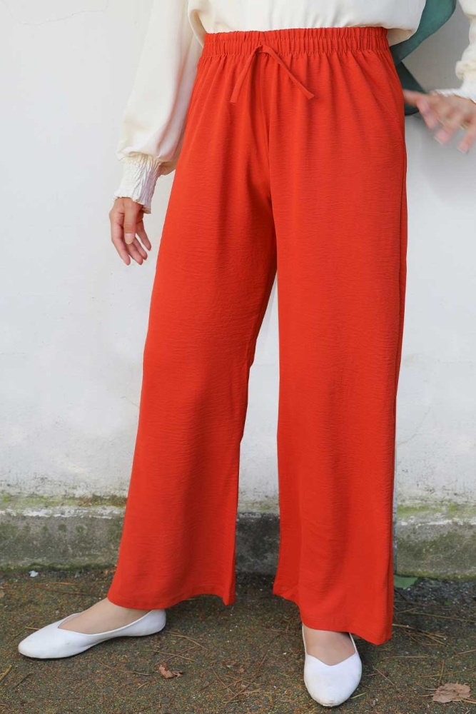 Terra Cotta Hijab Trouser 1004KRMT - 1
