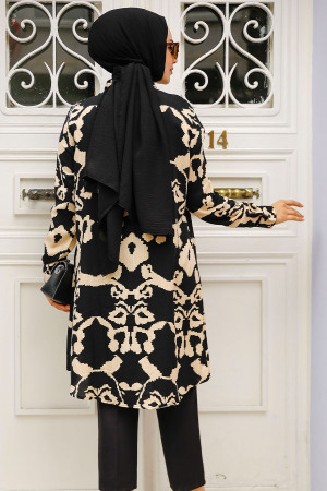 Black Modest Top 11685S - 3