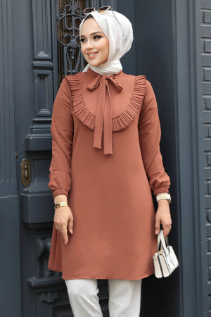 Terra Cotta Modest Tunic 6682KRMT - 1