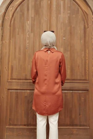 Terra Cotto Hijab Tunic 56860KRMT - 3