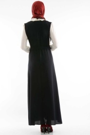 TRN Collection - Navy Blue Jillin Dress - Thumbnail