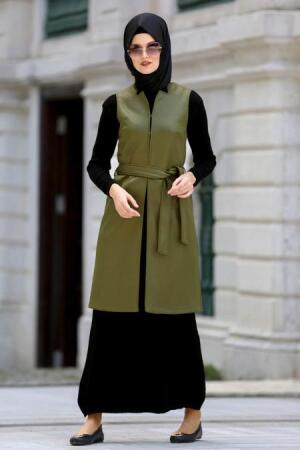 Tuay - Khaki Vest 1717-1HK - 1