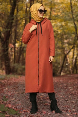 Tuile - Nayla Collection - Manteau Hijab 53970KRMT - 1