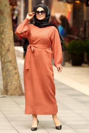 Tuile - Nayla Collection Robe Hijab 19093KRMT - 1