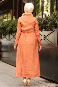 Tuile - Nayla Collection - Robe Hijab - 3664KRMT - Thumbnail