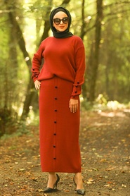 Tuile - Neva Style - Combination Hijab - 20422KRMT - Thumbnail