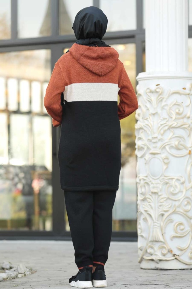 Tuile - Neva Style - Ensemble Décontracté Hijab - 7107KRMT - 2