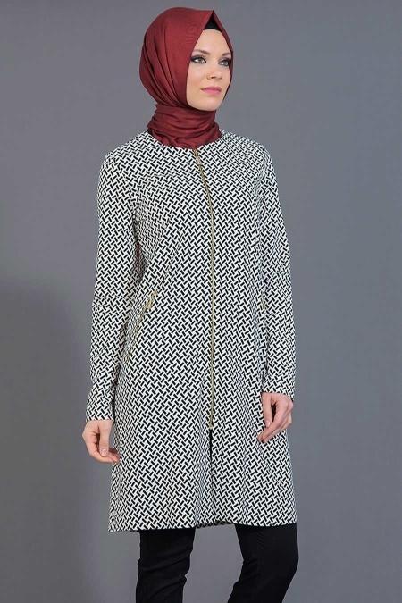 Tunic - Black Hijab Tunic 6127S - 2