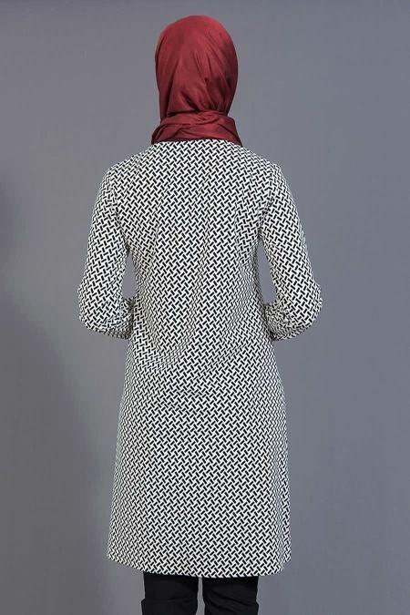 Tunic - Black Hijab Tunic 6127S - 4