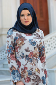 Tunic - Brown Hijab Tunic 52590KH - Thumbnail