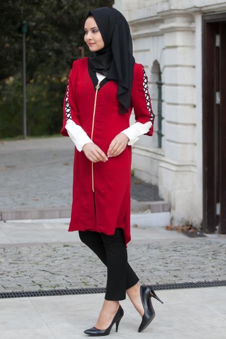Tunic - Claret Red Tunic- 831BR - 2