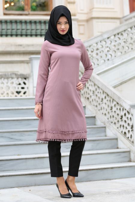 Tunic - Dusty Rose Hijab Tunic 52040GK