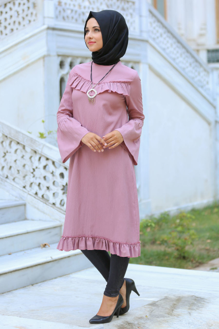 Tunic - Dusty Rose Hijab Tunic 52210GK