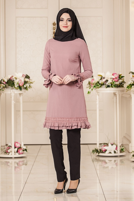 Tunic - Dusty Rose Hijab Tunic 52300GK