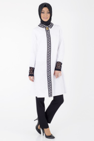 Tunic - Fuchsia Hijab Tunic 6148B - Thumbnail