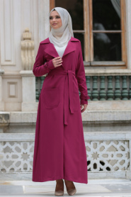 Tunic - Fuchsia Hijab Tunic 7132F - Thumbnail