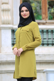Tunic - Green Hijab Tunic 6115AY - Thumbnail