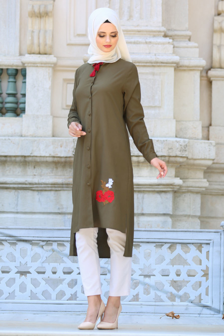 Tunic - Khaki Hijab Tunic 52260HK