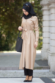 Tunic - Mink Hijab Tunic 4053V - Thumbnail