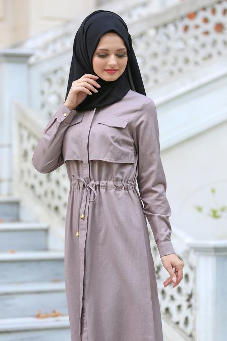 Tunic - Mink Hijab Tunic 6150V - 2