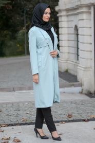 Tunic - Mint Hijab Tunic 5070MINT - Thumbnail