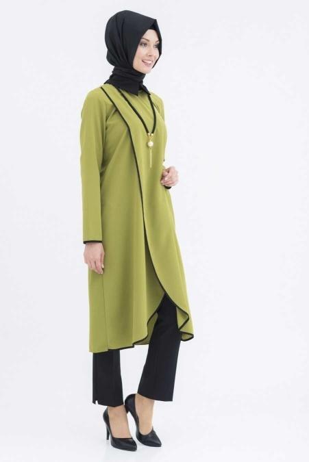 Tunic - Oil Hijab Tunic 6140Y - 3