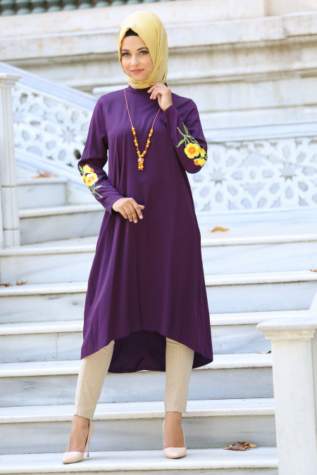 Tunic - Purple Hijab Tunic 52340MOR