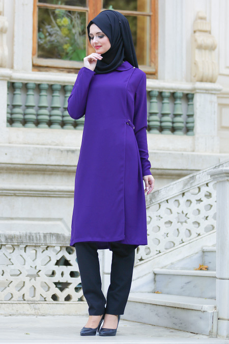 Tunic - Purple Hijab Tunic 52720MOR