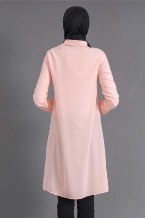 Tunic - Salmon Pink Hijab Tunic 6079SMN - 3