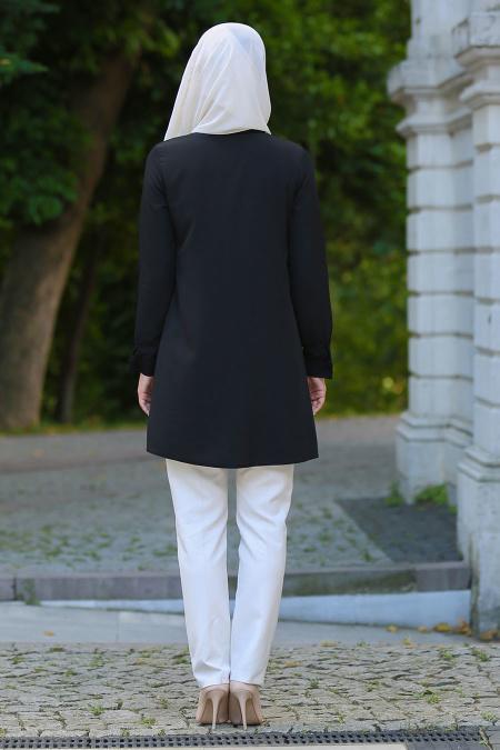Tunic - Sax Blue Hijab Tunic 6115SX - 2