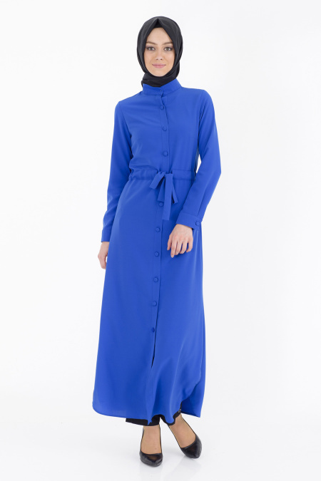 Tunic - Sax Blue Hijab Tunic 6153SX