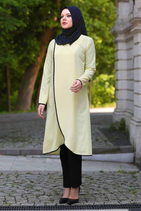 Tunic - Yellow Hijab Tunic 6140SR