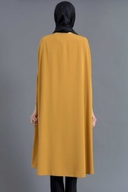 Tunic - Yellowish Brown Hijab Tunic 6110TB - Thumbnail